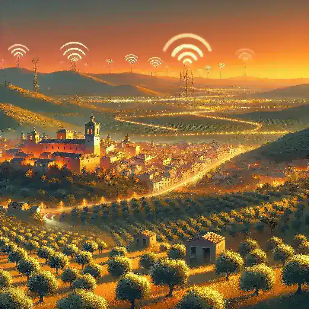 "Orange expands 5G coverage to 300 rural towns in Spain, enhancing connectivity and technology access for local communities."