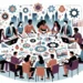 "Imagen mostrando la reunión del equipo de AESIA en España, coordinando la auditoría de algoritmos públicos para garantizar su transparencia y equidad."